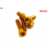 M5x20 aluminiowa śruba imbusowa din 912 kolorowa śrubka aluminiowa złota m5