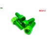 M5x12 aluminiowa śruba imbusowa din912 śrubka aluminiowa zielona m5x12