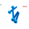 M3x20 aluminiowa śruba imbusowa din 912 śruba aluminiowa błękitna m3x20