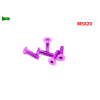 M5x20 śruba aluminiowa stożkowa imbus din 7991 śruba aluminiowa fioletowa