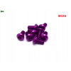M3x6 śruba aluminiowa imbusowa iso 7380 śruby aluminiowe kolor fioletowy