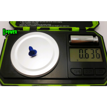 M5x12 wkręt aluminiowy samogwintujący wkręty aluminiowe kolor niebieski