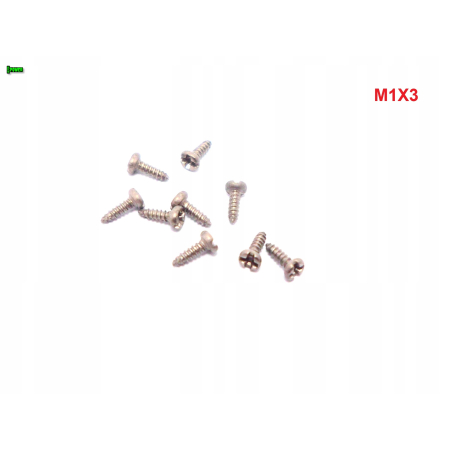 M1x3 wkręt samogwintujący tytanowy din 7981 wkręty tytanowe tytan grade 2