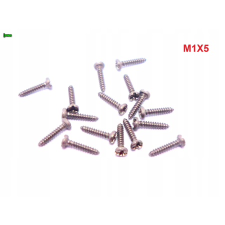 M1x5 wkręt samogwintujący tytanowy din 7981 wkręty tytanowe tytan grade 2