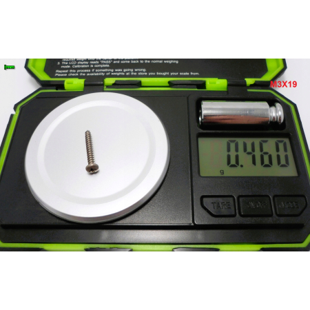 M3x19 wkręt samogwintujący tytanowy din 7981 wkręty tytanowe tytan grade 2