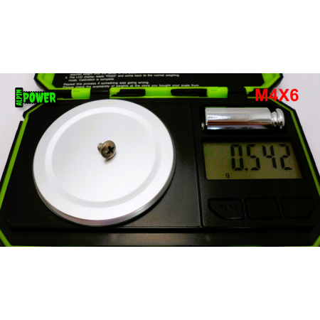 M4x6 wkręt samogwintujący tytanowy din 7981 wkręty tytanowe tytan grade 2