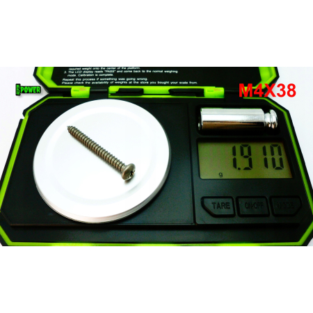 M4x38 wkręt samogwintujący tytanowy din 7981 wkręty tytanowe tytan grade 2