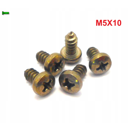 M5x10 wkręt samogwintujący tytanowy din 7981 wkręty tytanowe tytan grade 2