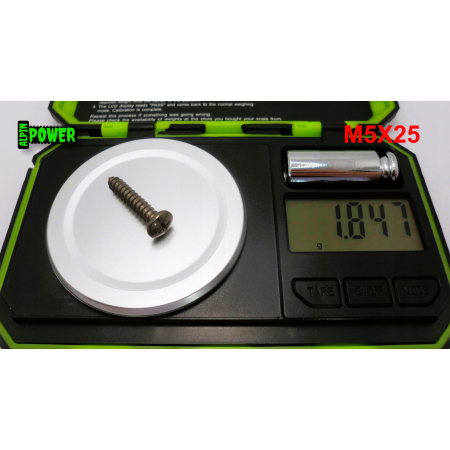 M5x25 wkręt samogwintujący tytanowy din 7981 wkręty tytanowe tytan grade 2