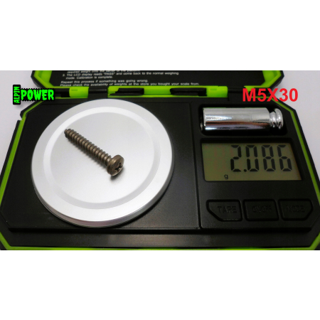 M5x30 wkręt samogwintujący tytanowy din 7981 wkręty tytanowe tytan grade 2