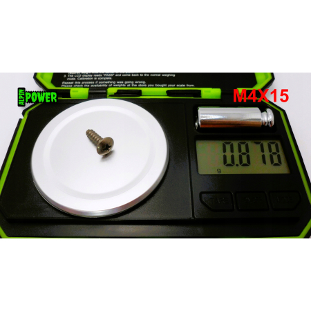 M4x15 wkręt samogwintujący tytanowy grzybkowy jis b 1122 tytan grade 2