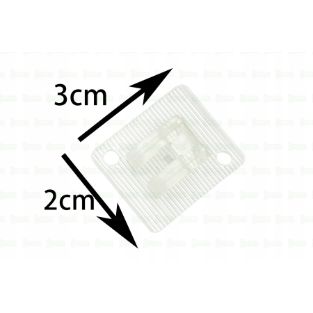 Zaczep do siatki zabezpieczającej na balkon dla kota bez wiercenia 40 sztuk