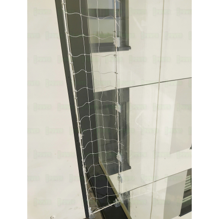 Zaczep haczyk do montażu siatka na balkon dla kota bez wiercenia 50 sztuk