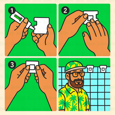 Zaczep do siatek na balkon okno montaż bez wiercenia 80 sztuk