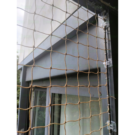 Haczyk zaczep do montażu siatka na balkon dla kota bez wiercenia 70 sztuk