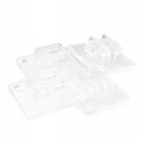 Zaczep do montażu siatka na balkon dla kota na ptaki bez wiercenia 95 szt