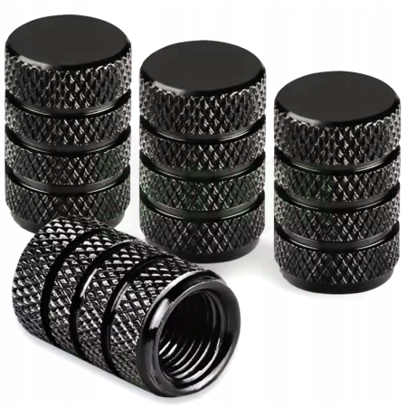 Nakrętki na wentyle czapki do opon kapturki na zawory przeciwpyłowe