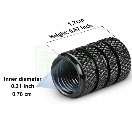 Nakrętki na wentyle czapki do opon kapturki na zawory przeciwpyłowe