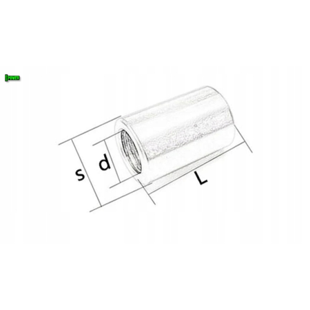 M5x8x35 dystanse aluminiowe tulejka 3d drukarka dystans bez gwintu v-slot