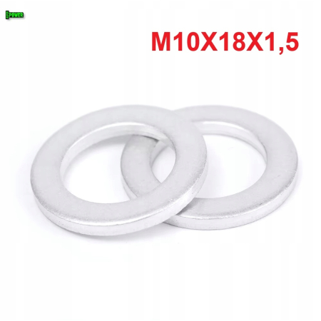 Podkładka aluminiowa m10x18x1,5 din7603a aluminiowa podkładka m10x18x1,5