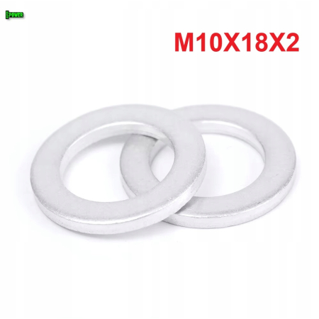 Podkładka aluminiowa m10x18x2 din7603a aluminiowa podkładka m10x18x2