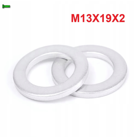 Podkładka m13x19x2 din7603a aluminiowa podkładka m13x19x2 podkładka m13