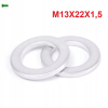 Podkładka m13x22x1,5 din7603a aluminiowa podkładka m13x22x1,5 podkładka m13