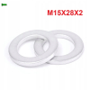Podkładka aluminiowa m15x28x2 din7603a aluminiowa podkładka m15x28x2