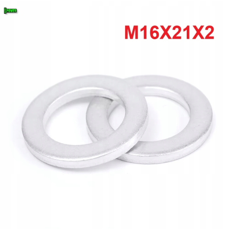 Podkładka aluminiowa m16x21x2 din7603a aluminiowa podkładka m16x21x2