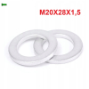 Podkładka m20x28x1,5 din7603a aluminiowa podkładka m20x28x1,5 podkładka m20