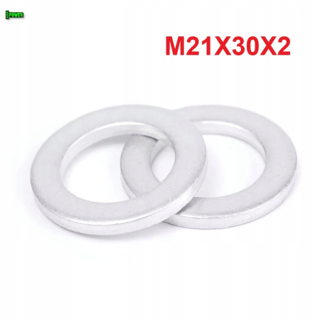 Podkładka aluminiowa m21x30x2 din7603a podkładka m21x30x2 podkładka m21x30