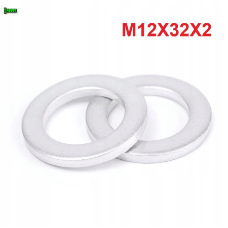 Podkładka m12x32x2 din7603a aluminiowa podkładka m12x32x2 podkładka m12x32