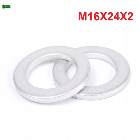 Podkładka aluminiowa m16x24x2 din7603a aluminiowa podkładka m16x24x2