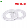 Podkładka m20x24x1 din7603a aluminiowa podkładka m20x24x1 podkładka m20x24