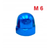 Aluminiowa nakrętka kołpakowa din 1587 m6 niebieska nakrętki aluminiowe fpw