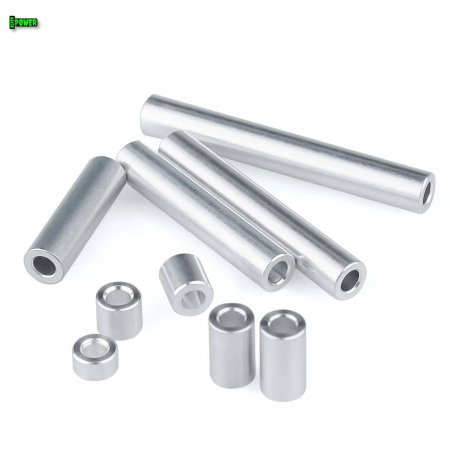 M10x3 tulejka dystansowa aluminiowa maszyna cnc dystans bez gwintu v-slot
