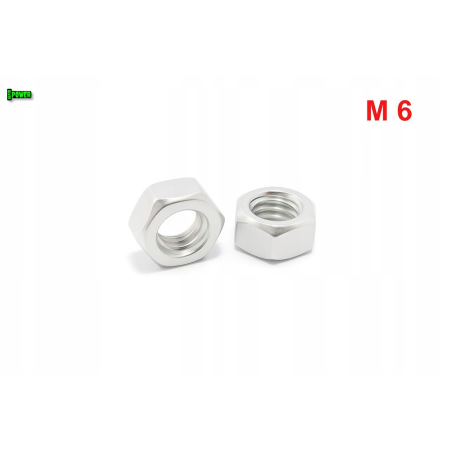 Nakrętka m6 din 934 iso 4032 nakrętki aluminiowe nakrętka aluminiowa 7075