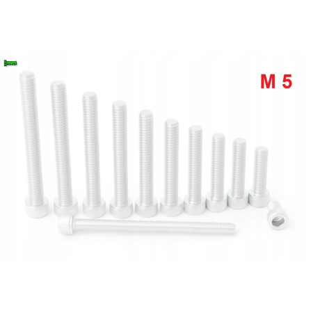 M5x35 śruba imbusowa din 912 śruba aluminiowa 7075 śruby aluminiowe 7075
