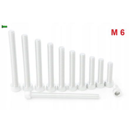 M6x45 śruba imbusowa din 912 śruba aluminiowa 7075 śruby aluminiowe 7075