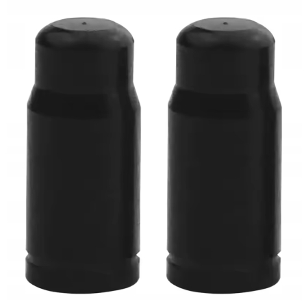 Nakrętki na wentyle presta czapki do opon roweru kapturki na zawory czarne