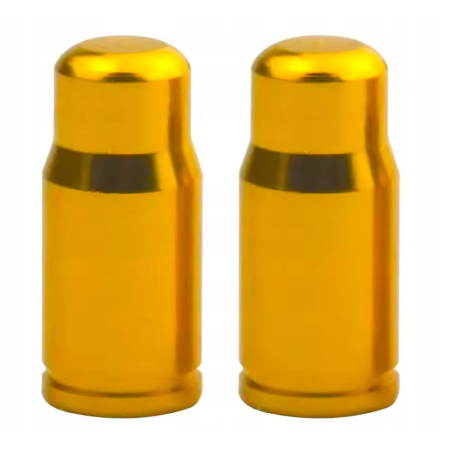 Nakrętki wentyla presta czapki do wentyla presta kapturki na zawory złote