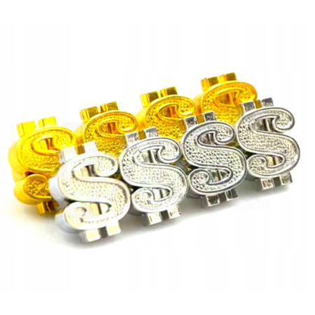 Czapki do opon kapturki na zawory przeciwpyłowe wentyle dolary czerwone