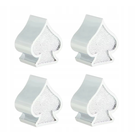 Czapki do opon kapturki na zawory przeciwpyłowe wentyle pik srebrne