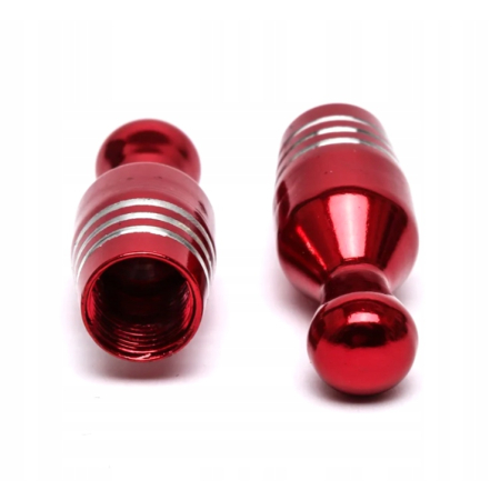 Nakrętki na wentyle czapki do opon kapturki na zawory przeciwpyłowe kręgle