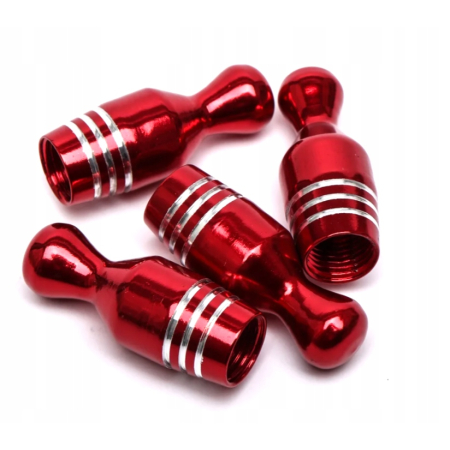 Nakrętki na wentyle czapki do opon kapturki na zawory przeciwpyłowe kręgle