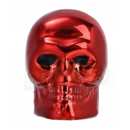 Czapki do opon kapturki na zawory przeciwpyłowe wentyle czaszka czerwone