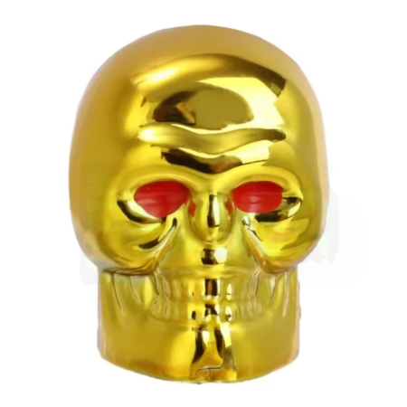 Czapki opon czaszka kapturki na zawory przeciwpyłowe wentyle czaszka złote