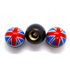 Czapki opon kapturki na zawory flaga uk wentyle flaga wielkiej brytanii