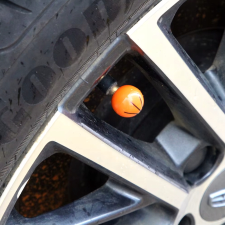 Nakrętki na wentyle czapki opon kapturki na zawory piłka do koszykówki