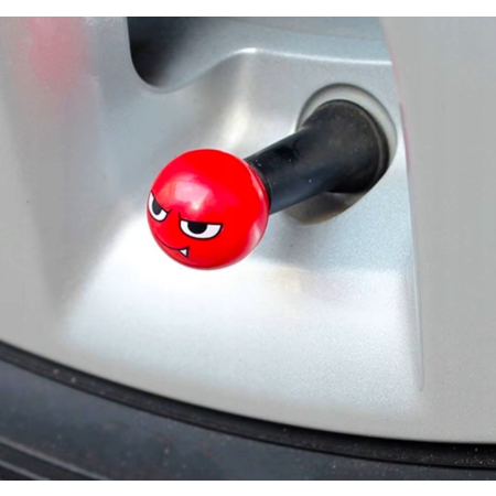 Czapki do opon kapturki na zawory przeciwpyłowe wentyle do samochodu smile